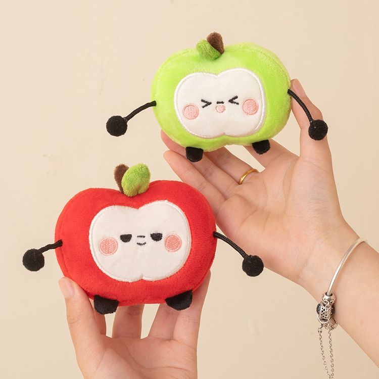 Love and Deepspace Caleb Plush Keychain Set — Sun Fruit & Pistachio
